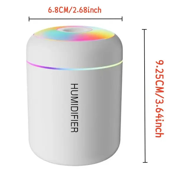 Portable Mini Humidifier & Aroma Diffuser 180ML