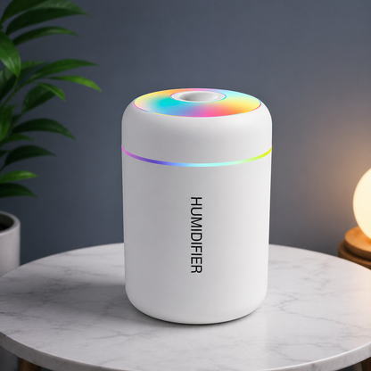 Portable Mini Humidifier & Aroma Diffuser 180ML