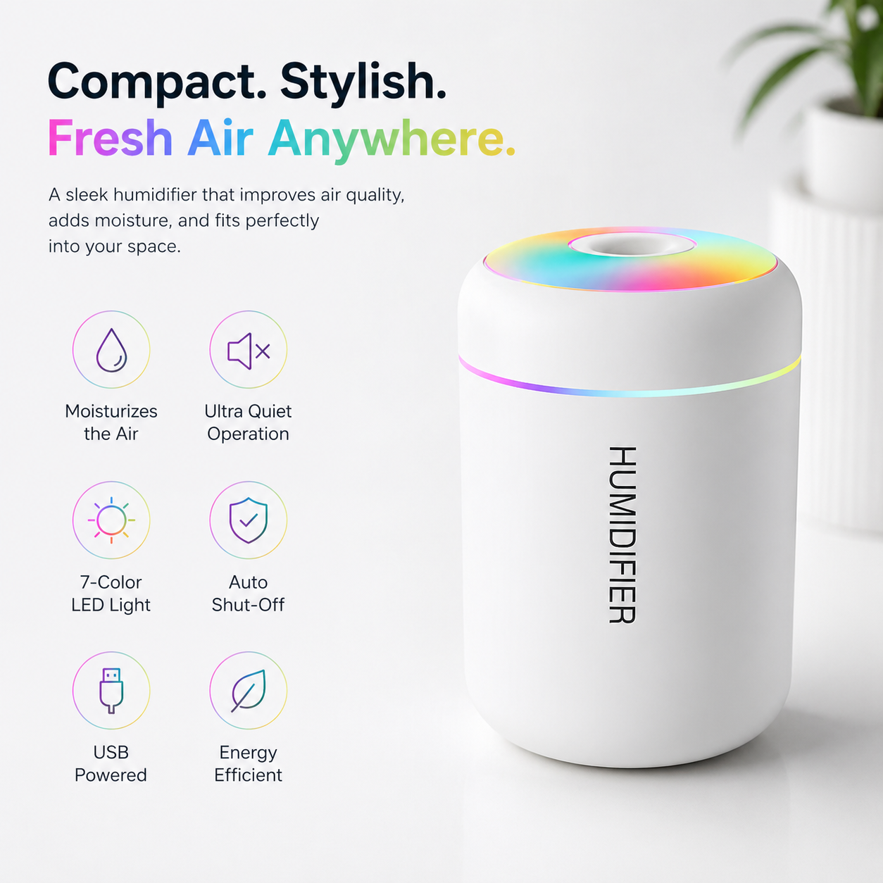 Breathe Fresh. Anywhere.