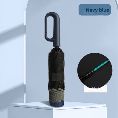 Automatic Folding Umbrella With UPF 50+ Sun Protection