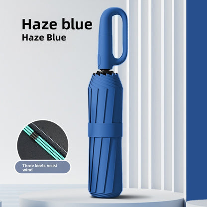 Automatic Folding Umbrella With UPF 50+ Sun Protection