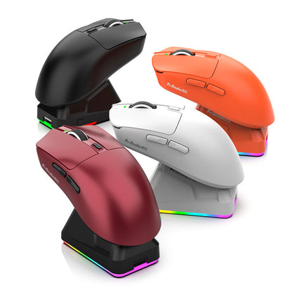 Lightweight Wireless Gaming Mouse – RGB, 3-Mode