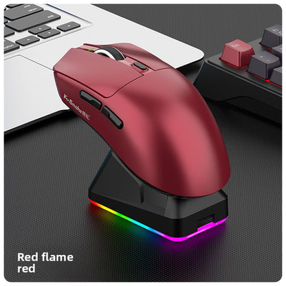 Lightweight Wireless Gaming Mouse – RGB, 3-Mode