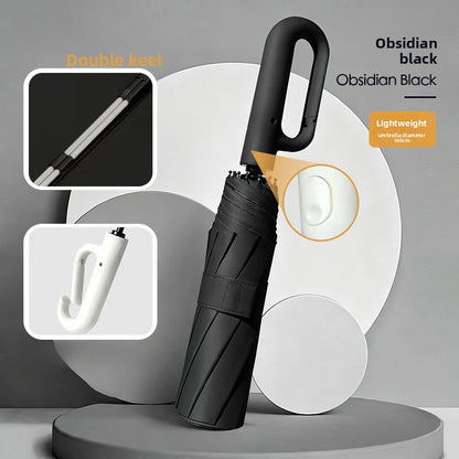 Automatic Folding Umbrella With UPF 50+ Sun Protection
