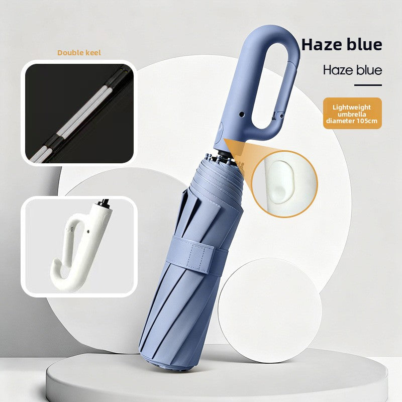 Automatic Folding Umbrella With UPF 50+ Sun Protection