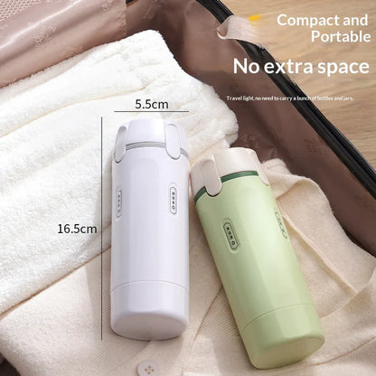 4-in-1 Travel Toiletry Dispenser – Leakproof & TSA-Ready