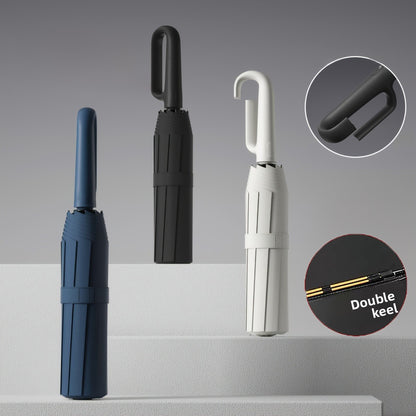 Automatic Folding Umbrella With UPF 50+ Sun Protection