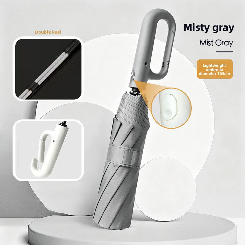 Automatic Folding Umbrella With UPF 50+ Sun Protection