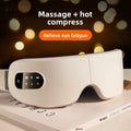 Foldable Heated Eye Massager with Steam and Vibration