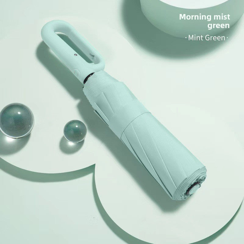Automatic Folding Umbrella With UPF 50+ Sun Protection