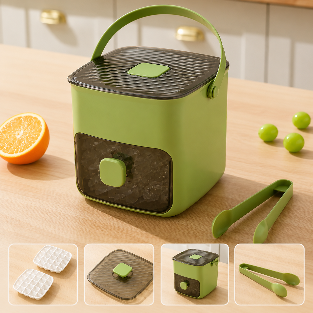 IcePop™ Rapid Ice Maker — 48 Cubes in Seconds