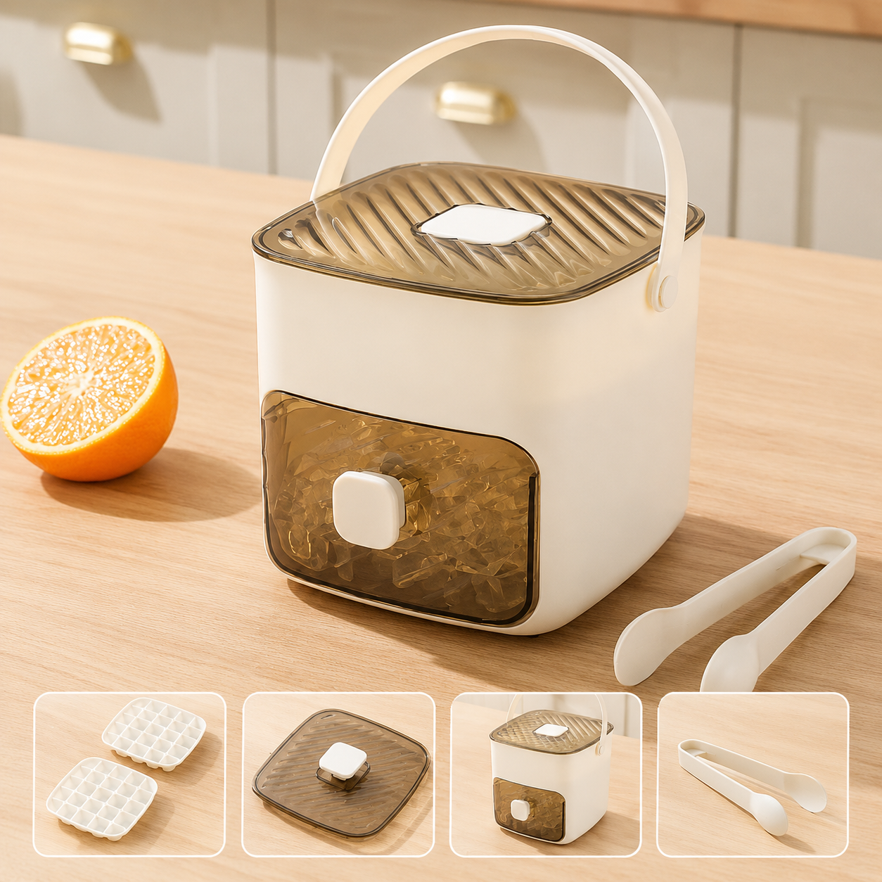 IcePop™ Rapid Ice Maker — 48 Cubes in Seconds
