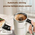 Electric Self-Stirring Coffee Mug With Temperature Display