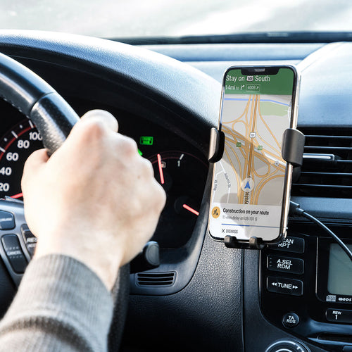 Car Phone Mount With 10W Wireless Charging