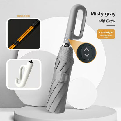 Automatic Folding Umbrella With UPF 50+ Sun Protection