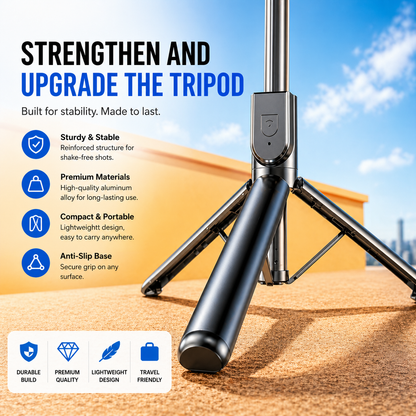 FlexiShot™ Smart Tripod Stick