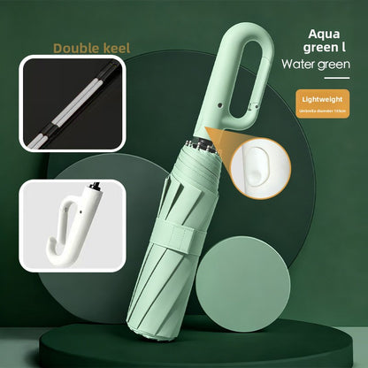 Automatic Folding Umbrella With UPF 50+ Sun Protection