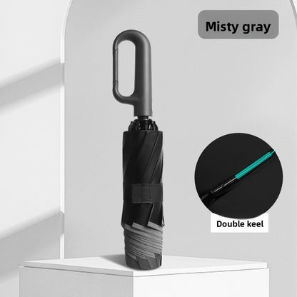 Automatic Folding Umbrella With UPF 50+ Sun Protection
